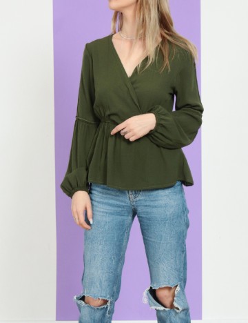 Bluza SHEIN, verde