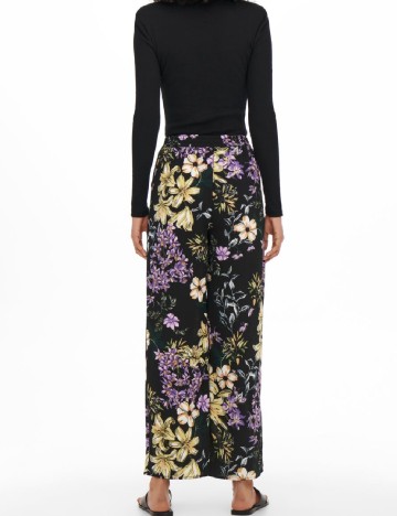 Pantaloni Only, floral print