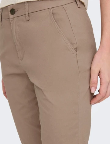 Pantaloni Only, maro Maro