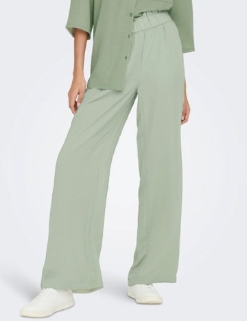 Pantaloni Jacqueline de Yong, verde