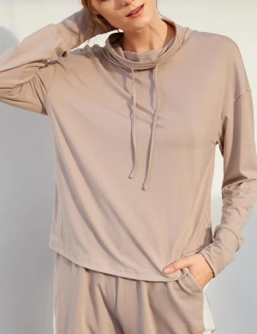 Bluza MOTF, nude Crem