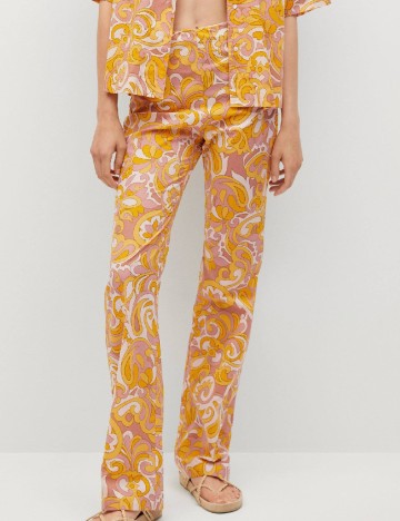 Pantaloni Mango, mix culori