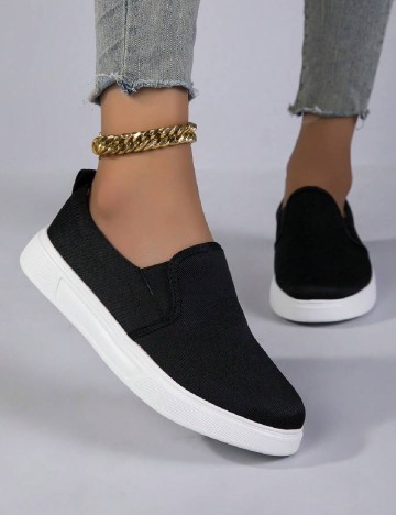 Espadrile SHEIN, negru