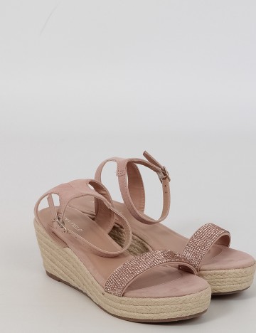 Sandale cu platforma Anna Field, roz