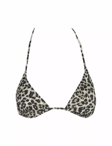 Sutien de baie Pieces, animal print