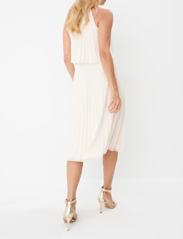 Rochie medie Mohito, nude