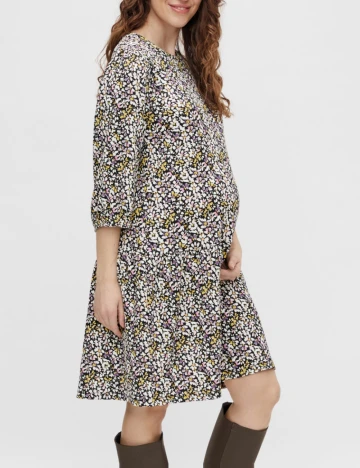 Rochie scurta Mamalicious, floral Floral print