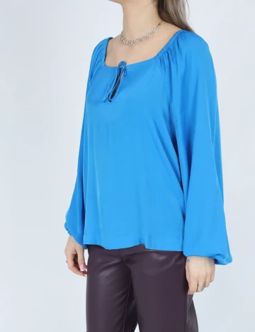 Bluza Ichi, albastru Albastru