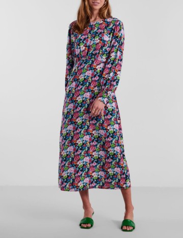 Rochie medie Pieces, floral