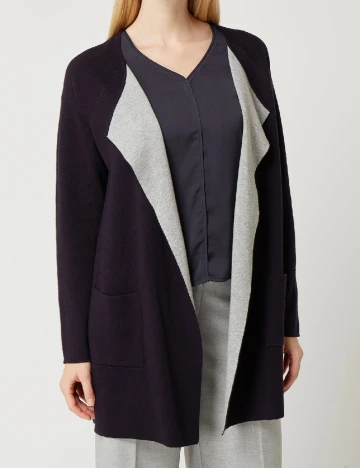 Cardigan Comma, bleumarin Albastru