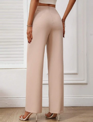 Pantaloni SHEIN, bej Crem