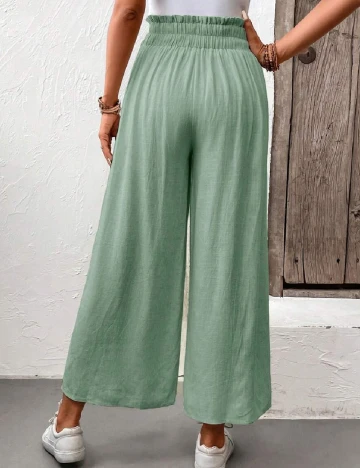 Pantaloni SHEIN, verde Verde