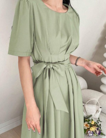 Rochie medie SHEIN, verde