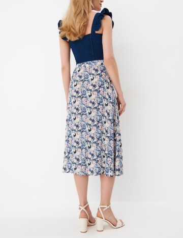 Fusta Mohito, floral print