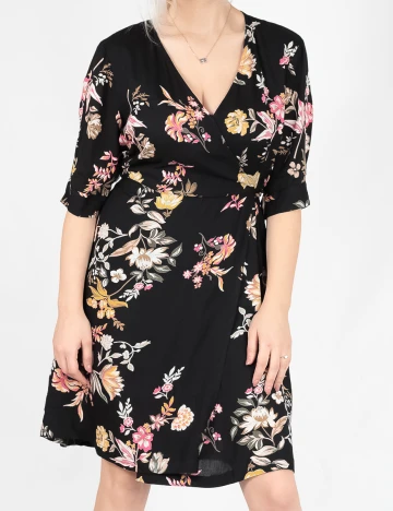 Rochie Pieces, floral Floral print