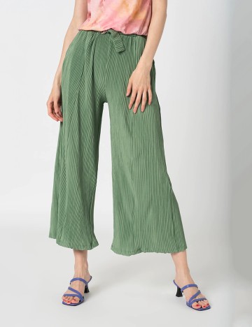 Pantaloni Hailys, verde, L