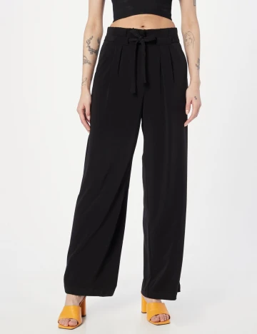 Pantaloni Vila, negru Negru