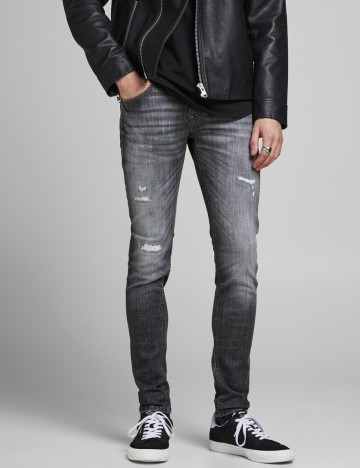 Blugi Jack&Jones, gri, W26/L32