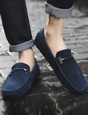 Mocasini SHEIN, bleumarin Albastru