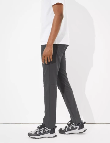 Pantaloni American Eagle, gri Gri