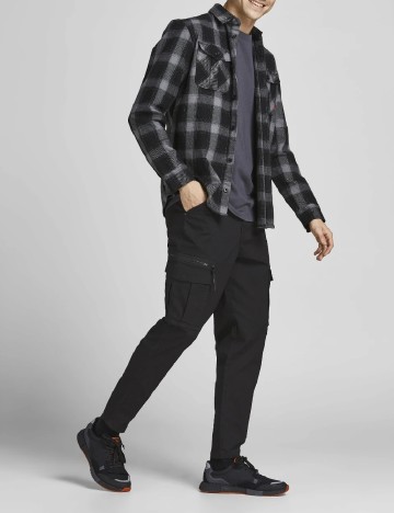 Pantaloni Jack&Jones, negru