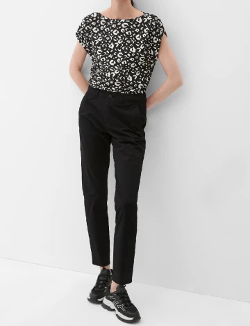 Pantaloni s.Oliver, negru Negru