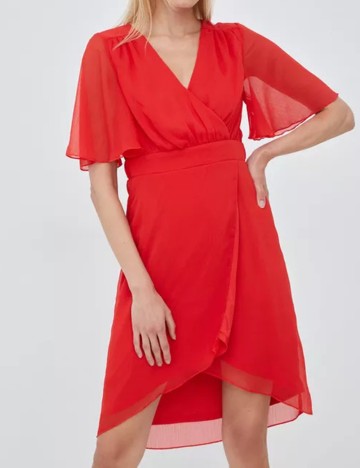 Rochie scurta Vila, rosu, 38