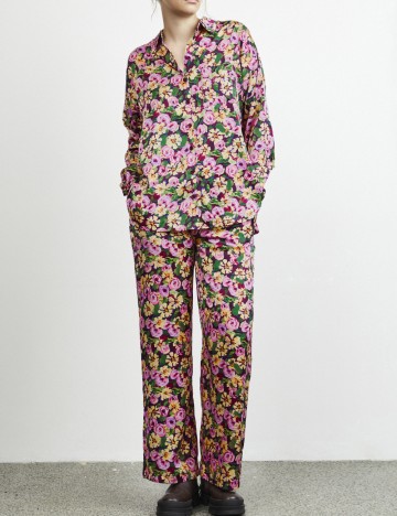 Pantaloni Ichi, floral