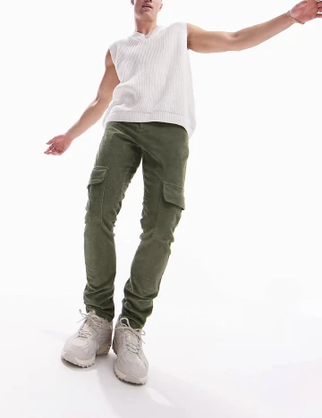 Pantaloni ASOS, verde Verde