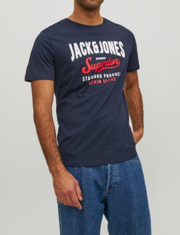 Tricou Jack&Jones, bleumarin