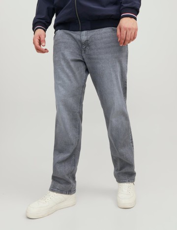 Blugi Jack&Jones Plus Size Men, gri