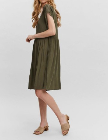 Rochie scurta Vero Moda, verde