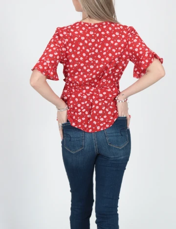 Bluza Vero Moda, rosu Rosu