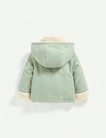 Geaca Shein Kids, verde Verde