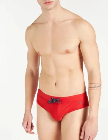 Slip de baie Guess, rosu Rosu