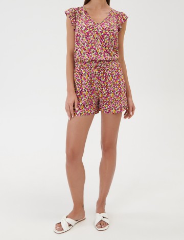 Pantaloni scurti Sinsay, floral, M