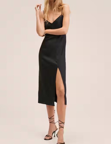 Rochie medie Mango, negru