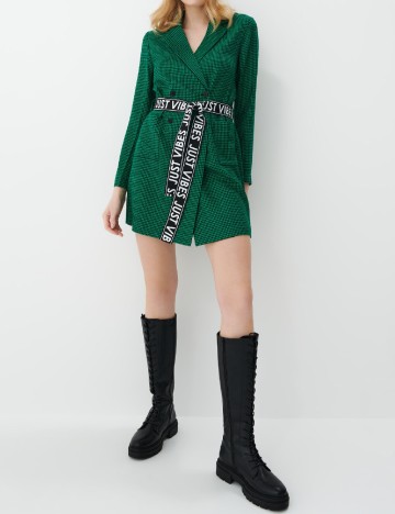 Rochie scurta Mohito, verde