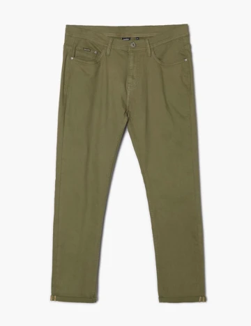 Pantaloni CROPP, verde Verde