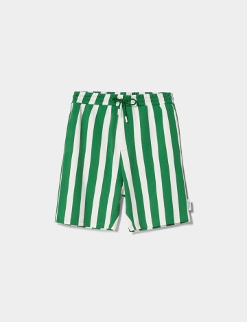 Pantaloni scurti Bershka, verde