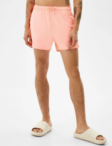 Short de baie Bershka, roz Roz