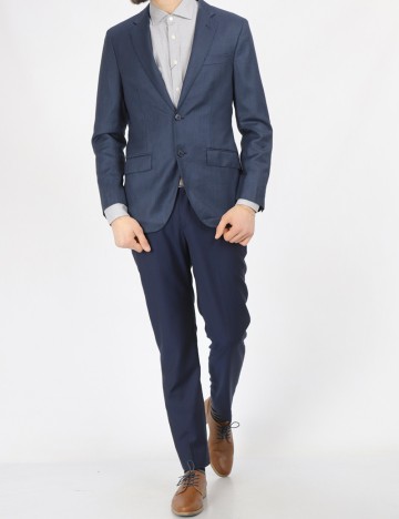 Pantaloni HACKETT, bleumarin