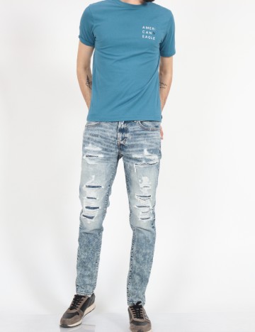 Tricou American Eagle, albastru