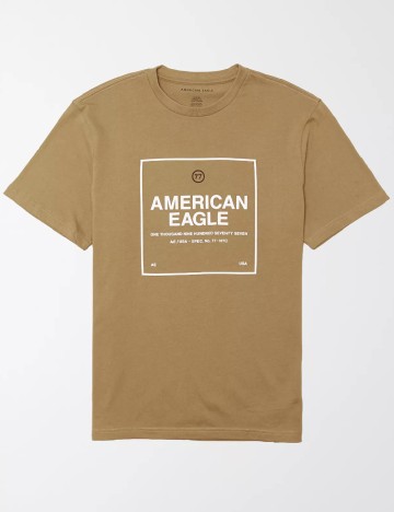 Tricou American Eagle, maro