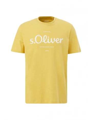 Tricou s.Oliver, galben Galben