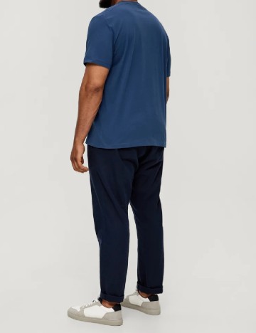 Tricou s.Oliver Plus Size Men, bleumarin