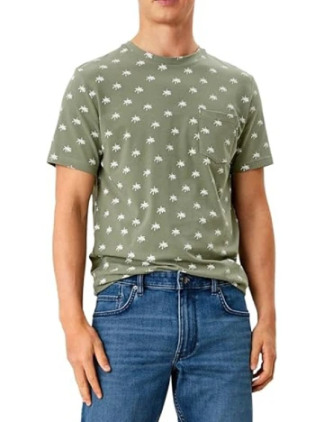 Tricou s.Oliver Plus Size Men, verde Verde