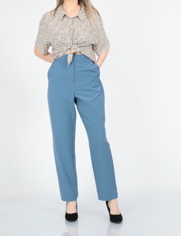 Pantaloni Vero Moda, albastru