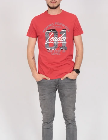 Tricou Milano Bulls, rosu Rosu