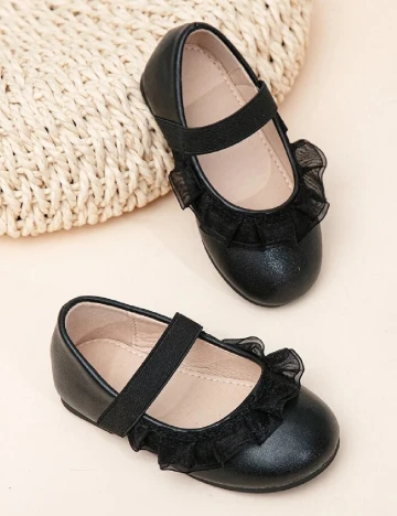 Pantofi Shein Kids, negru Negru